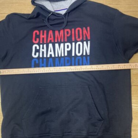 Champion Hoodie Spellout Logo Fleece - Picture 9 of 13